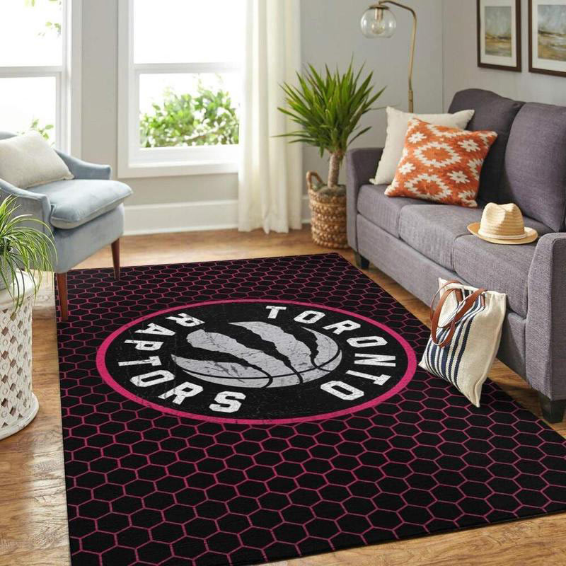 Toronto Raptors Rug NBA Area Rug Kitchen Rug Indoor Indoor Rug Rectangle Carpet