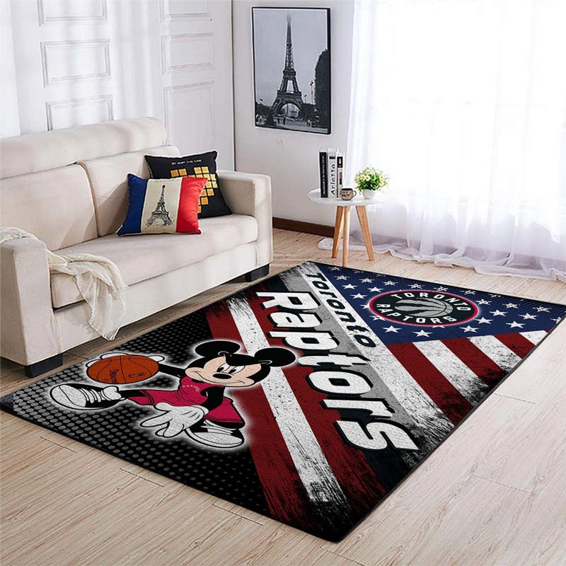 Toronto Raptors Rug NBA Area Rug Bedroom Rug Indoor Rugs Rectangle Carpet
