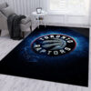 Toronto Raptors Rug NBA Area Rug Bedroom Rug Indoor Indoor Rug Rectangle Carpet toronto raptors rug living room carpet regtangle carpet floor decor home decor ver 830