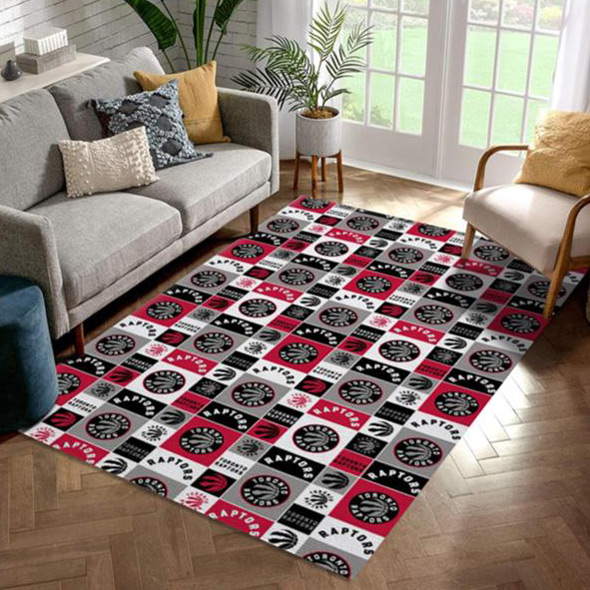 Toronto Raptors Rug NBA Area Rug Living Room Rug Indoor Rug Rectangle Carpet