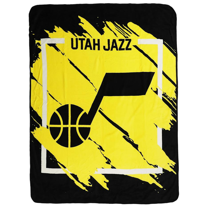 Utah Jazz Blanket FLeece Blanket Throw Blanket