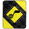 utah jazz blanket fleece blanket throw blanket v13