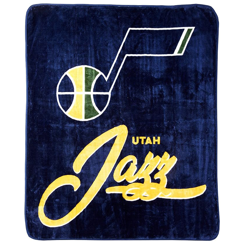 Utah Jazz Blanket FLeece Blanket Throw Blanket