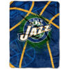 utah jazz blanket sherpa blanket throw blanket v1