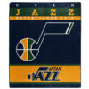 utah jazz blanket sherpa blanket throw blanket v16