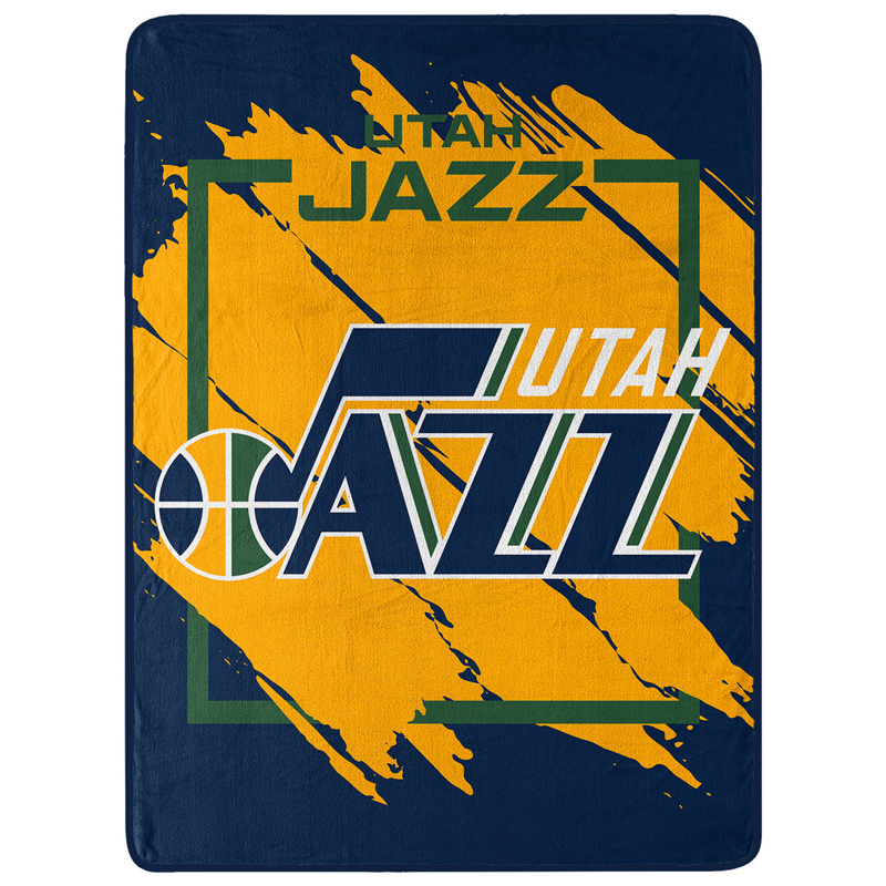 Utah Jazz Blankets FLeece Blanket Throw Blanket
