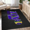 Utah Jazz Rug NBA Area Rug Bedroom Area Rug Indoor Rugs Rectangle Carpet utah jazz rug living room carpet regtangle carpet floor decor home decor ver 833