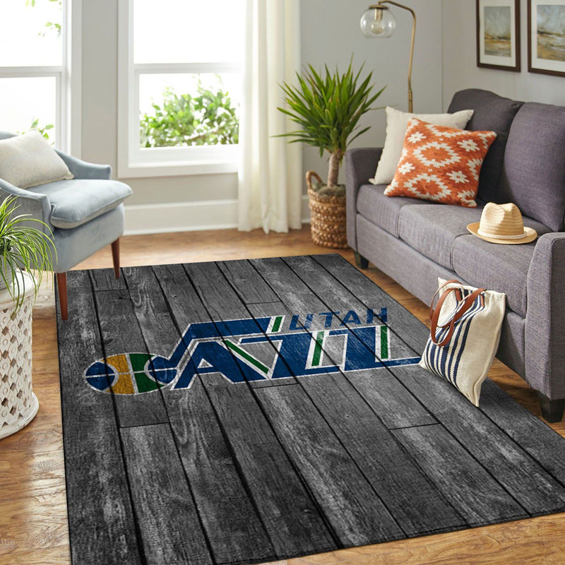 Utah Jazz Rug NBA Area Rug Dining Room Rugs Indoor Indoor Rug Rectangle Carpet