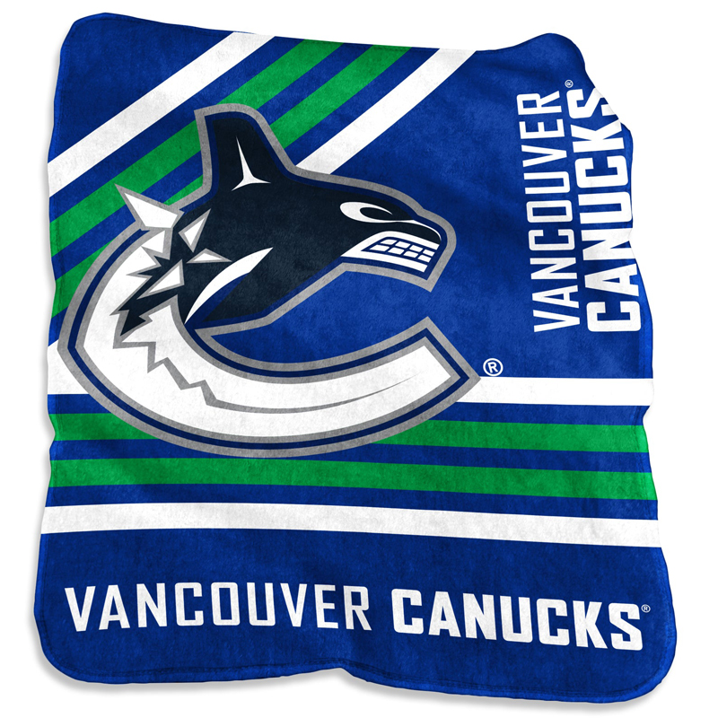 Vancouver Canucks Blanket Sherpa Blanket Throw Blanket