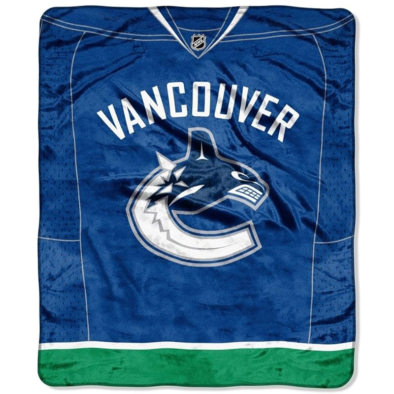 Vancouver Canucks Blankets FLeece Blanket Throw Blanket