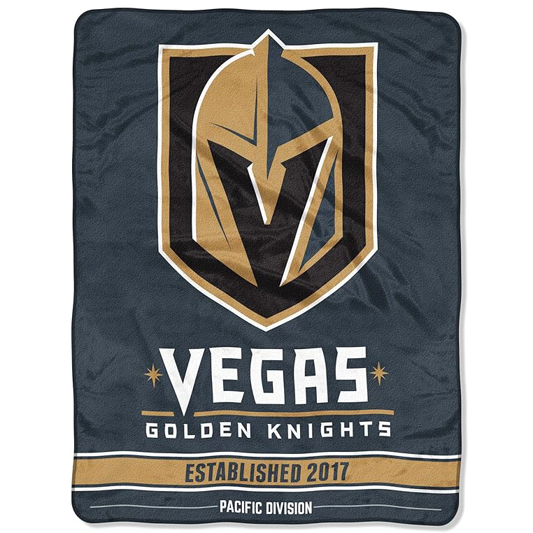 Vegas Golden Knights Blanket Sherpa Blanket Throw Blanket