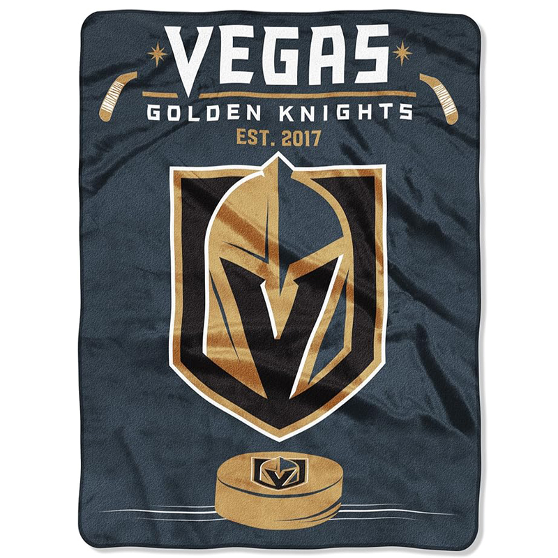 Vegas Golden Knights Blanket Sherpa Blanket Throw Blanket