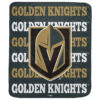 vegas golden knights blanket sherpa blanket throw blanket v3
