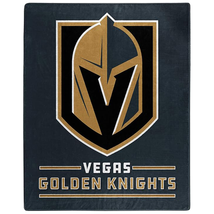 Vegas Golden Knights Blanket Sherpa Blanket Throw Blanket