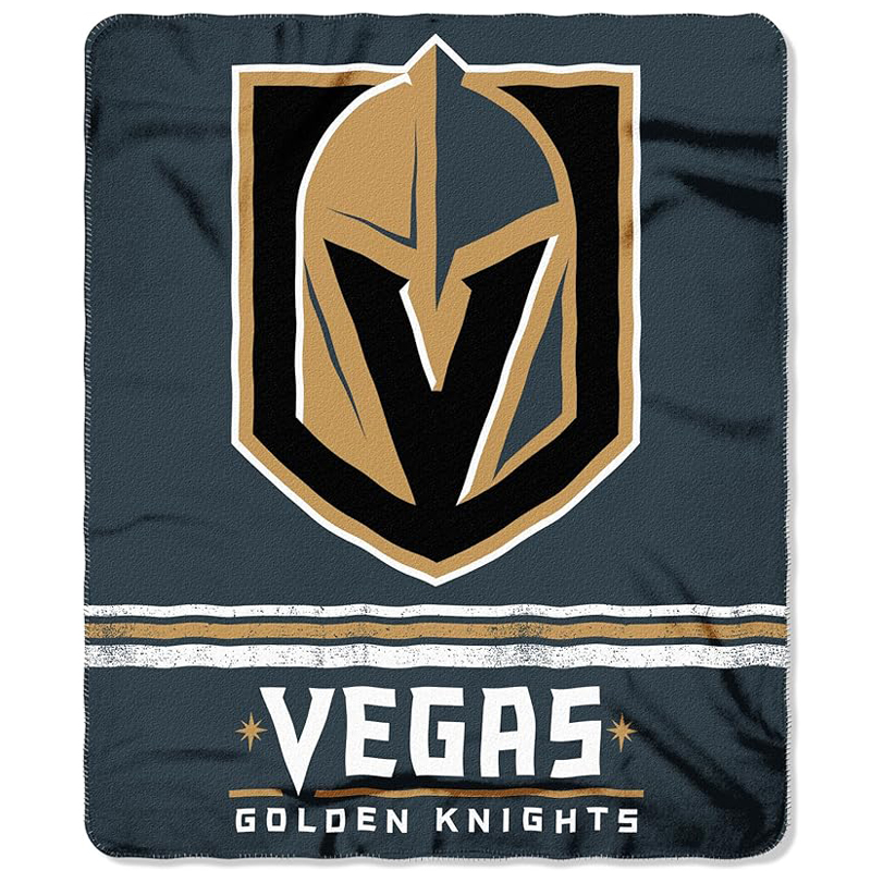 Vegas Golden Knights Blankets Sherpa Blanket Throw Blanket