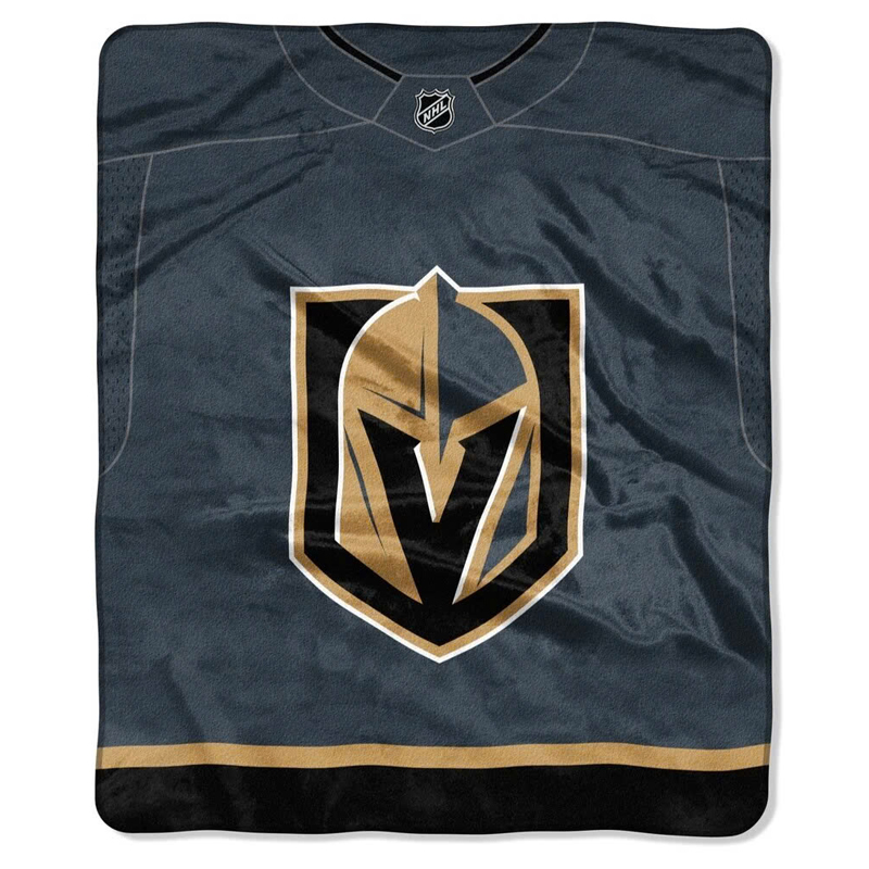 Vegas Golden Knights Blankets Sherpa Blanket Throw Blanket
