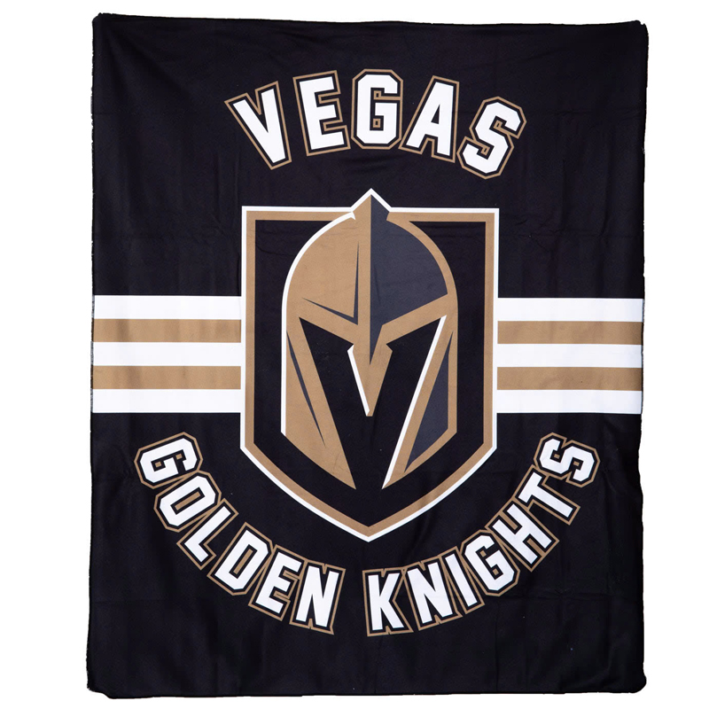 Vegas Golden Knights Blankets Sherpa Blanket Throw Blanket