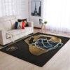Vegas Golden Knights Rug NHL Area Rug Bedroom Area Rug Indoor Rug Rectangle Carpet vegas golden knights rug living room carpet regtangle carpet floor decor home decor ver 284