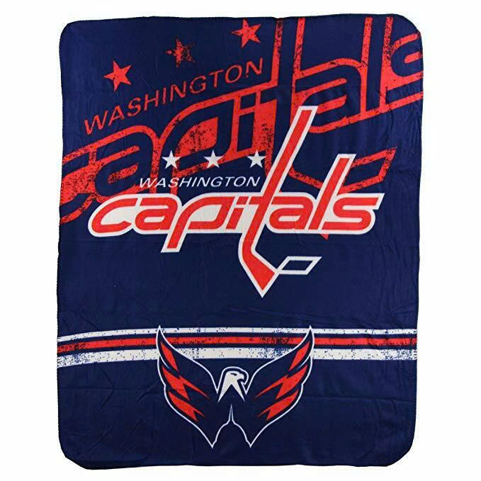 Washington Capitals Blanket FLeece Blanket Throw Blanket