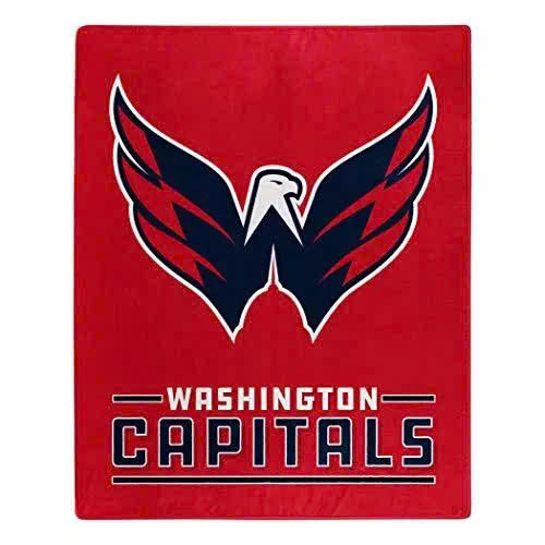 Washington Capitals Blanket Sherpa Blanket Throw Blanket