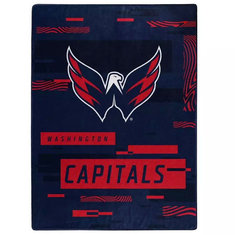 Washington Capitals Blanket Sherpa Blanket Throw Blanket