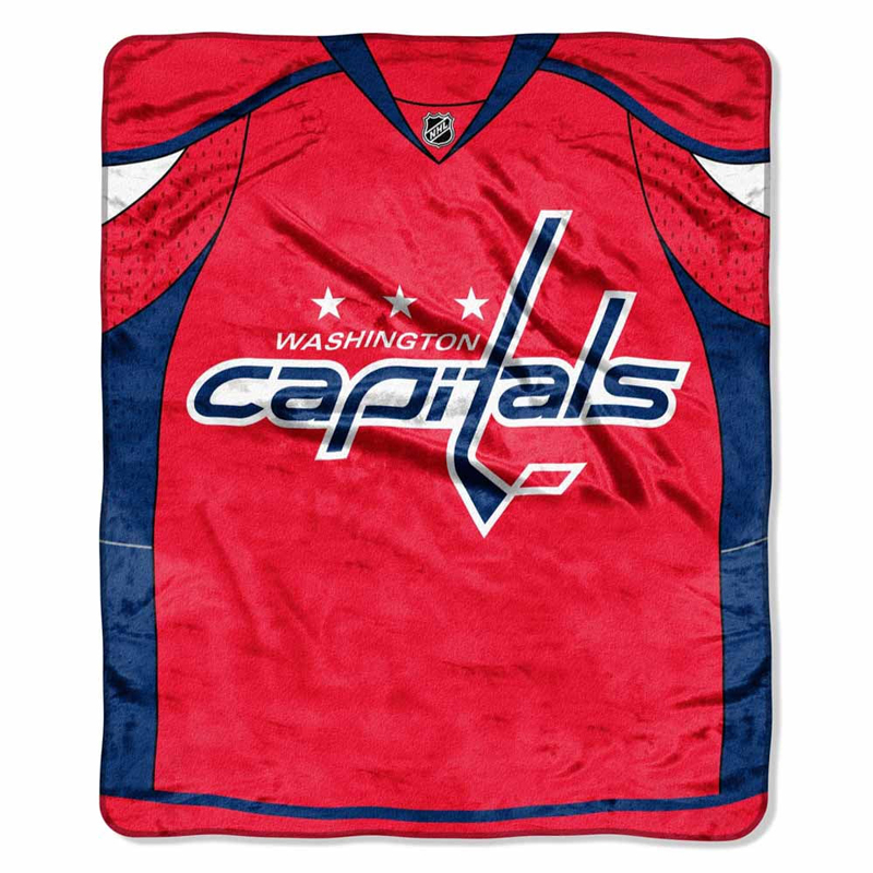 Washington Capitals Blanket Sherpa Blanket Throw Blanket