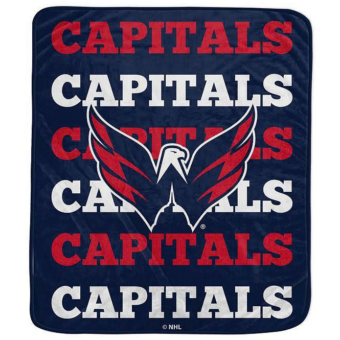Washington Capitals Blankets FLeece Blanket Throw Blanket