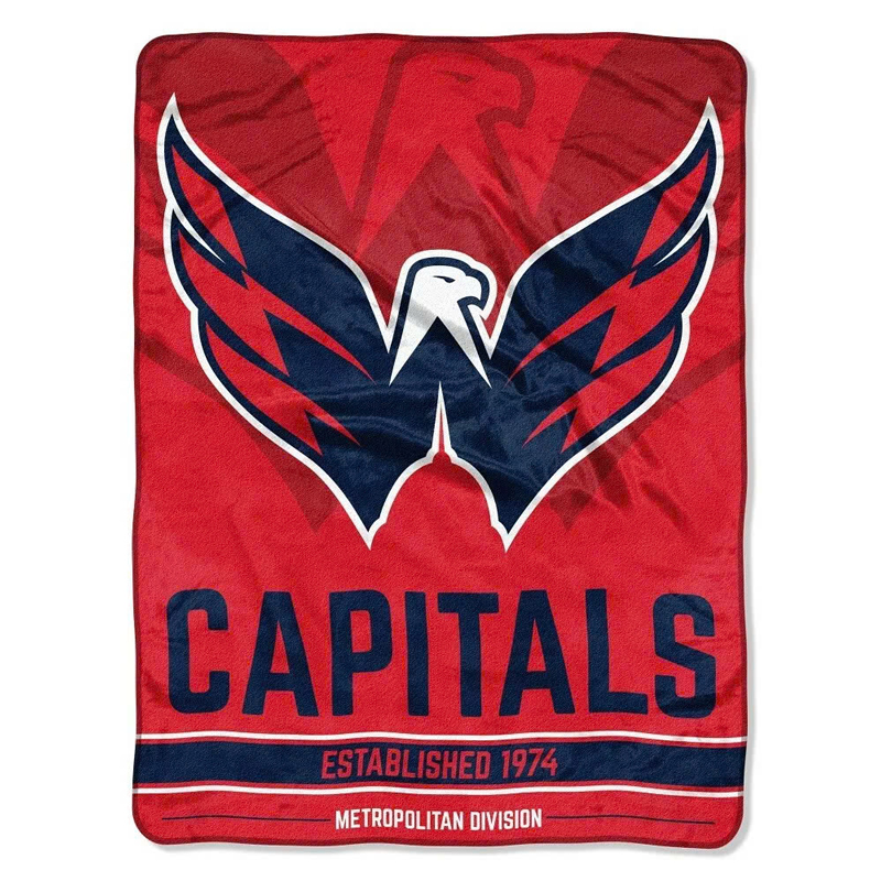 Washington Capitals Blankets FLeece Blanket Throw Blanket