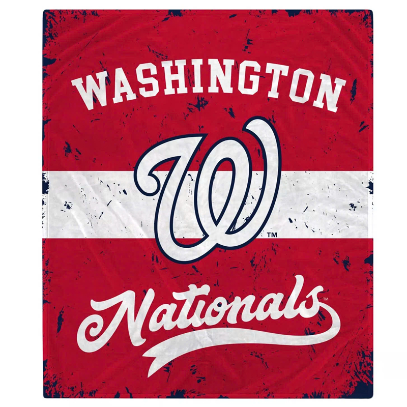 Washington Nationals Blanket FLeece Blanket Throw Blanket