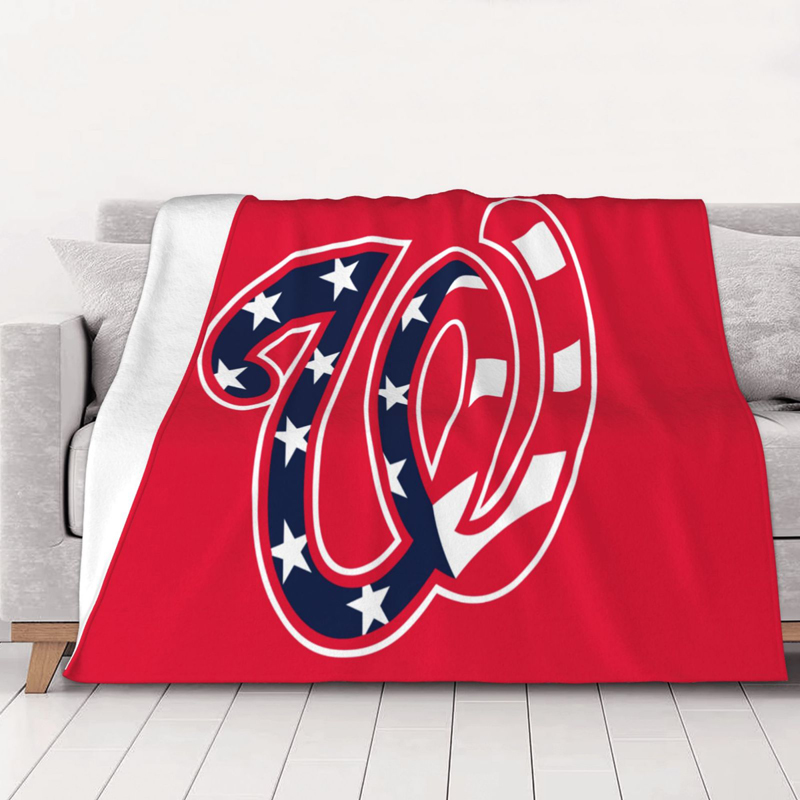 Washington Nationals Blanket FLeece Blanket Throw Blanket