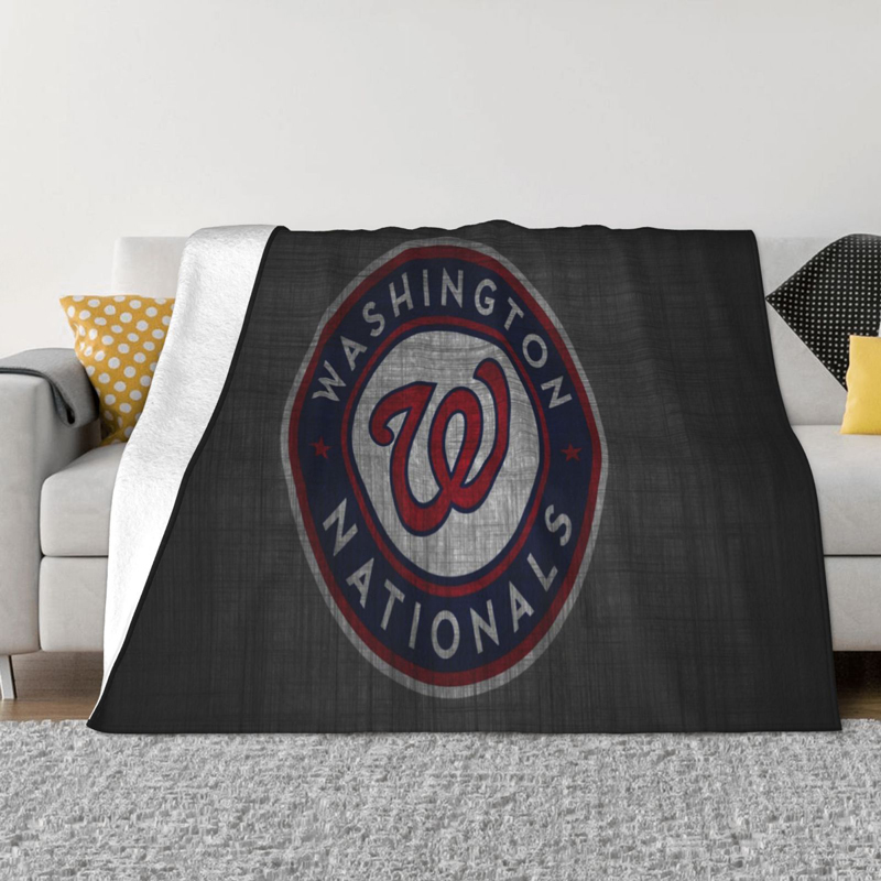 Washington Nationals Blanket FLeece Blanket Throw Blanket