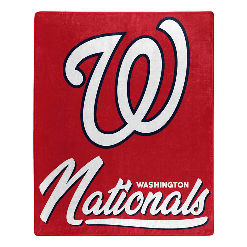 Washington Nationals Blanket Sherpa Blanket Throw Blanket