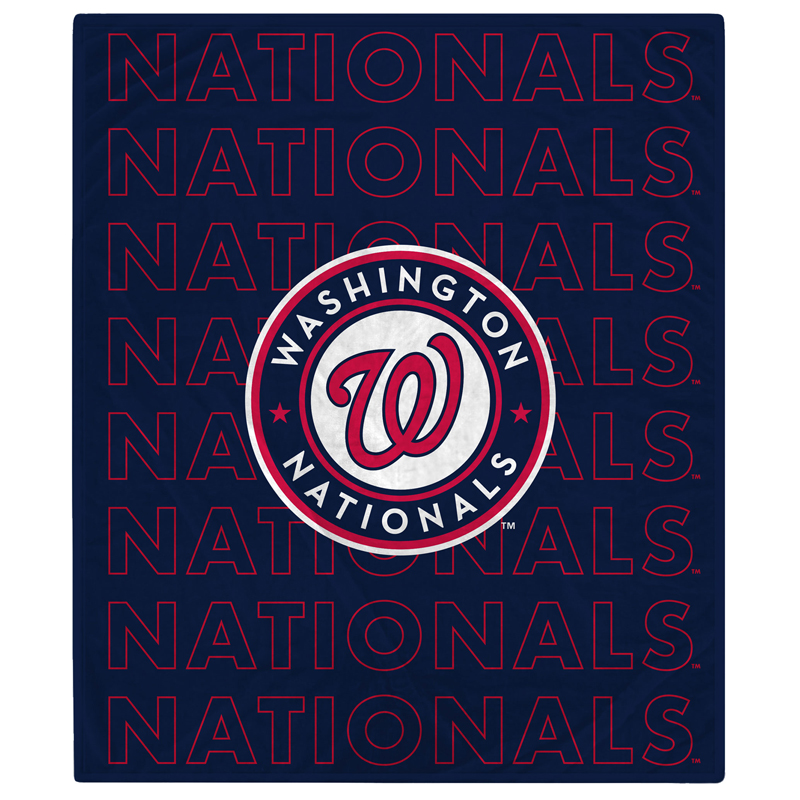 Washington Nationals Blanket Sherpa Blanket Throw Blanket
