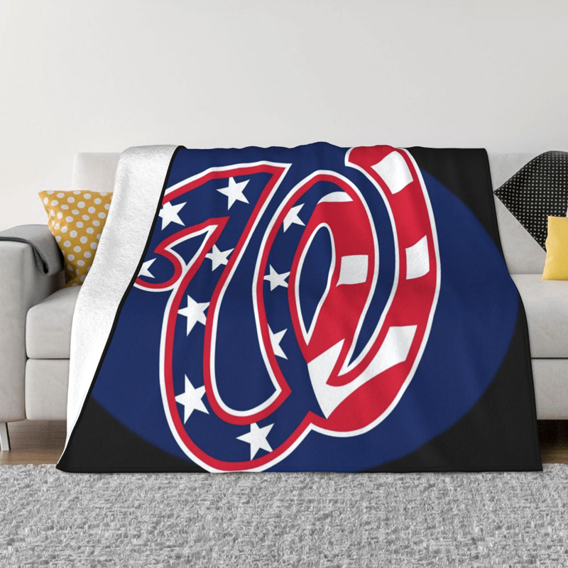 Washington Nationals Blankets FLeece Blanket Throw Blanket