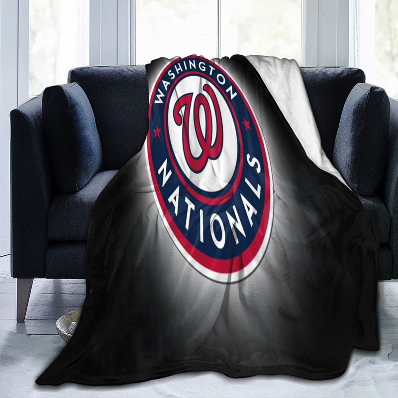 Washington Nationals Blankets FLeece Blanket Throw Blanket