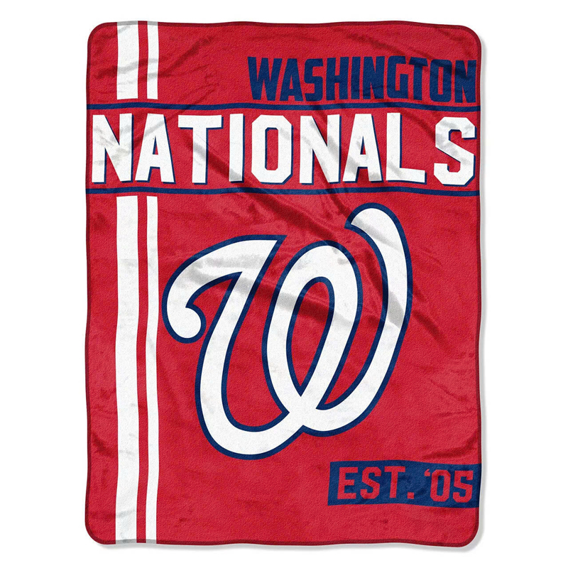 Washington Nationals Blankets FLeece Blanket Throw Blanket