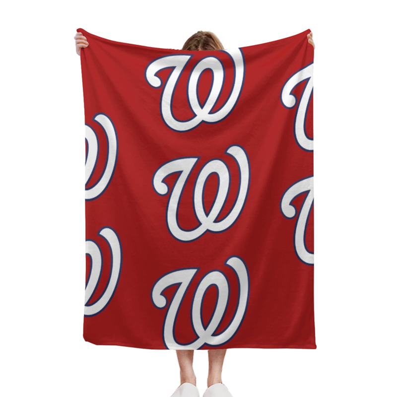 Washington Nationals Blankets FLeece Blanket Throw Blanket