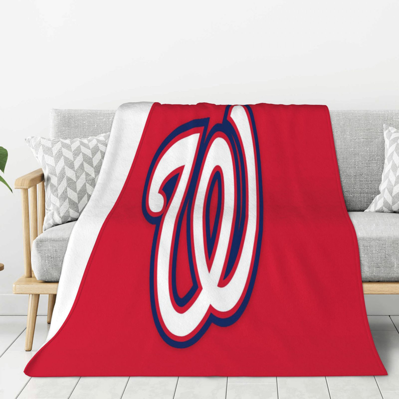 Washington Nationals Blankets FLeece Blanket Throw Blanket