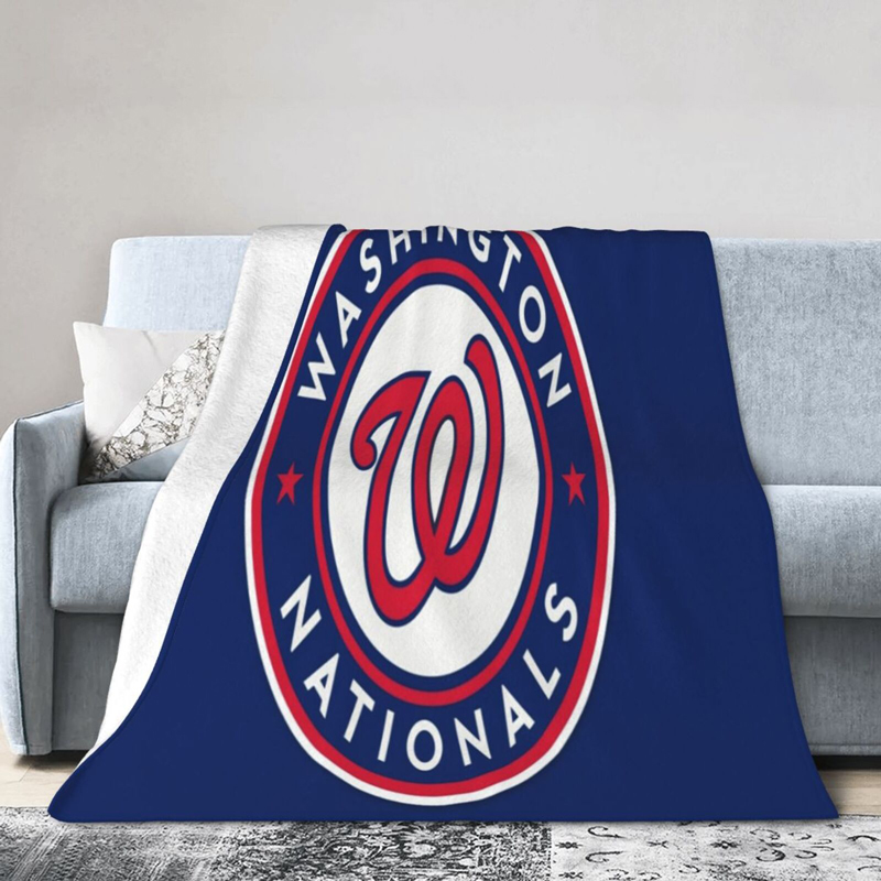Washington Nationals Blankets Sherpa Blanket Throw Blanket