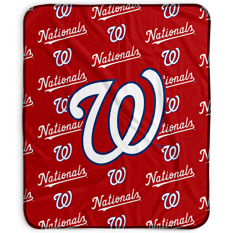 Washington Nationals Blankets Sherpa Blanket Throw Blanket