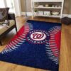 Washington Nationals Area Rug NBA Area Rug Bathroom Rug Indoor Indoor Rug Rectangle Carpet washington nationals rug living room carpet regtangle carpet floor decor home decor ver 846
