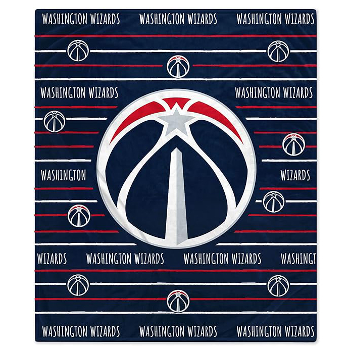 Washington Wizards Blanket FLeece Blanket Throw Blanket