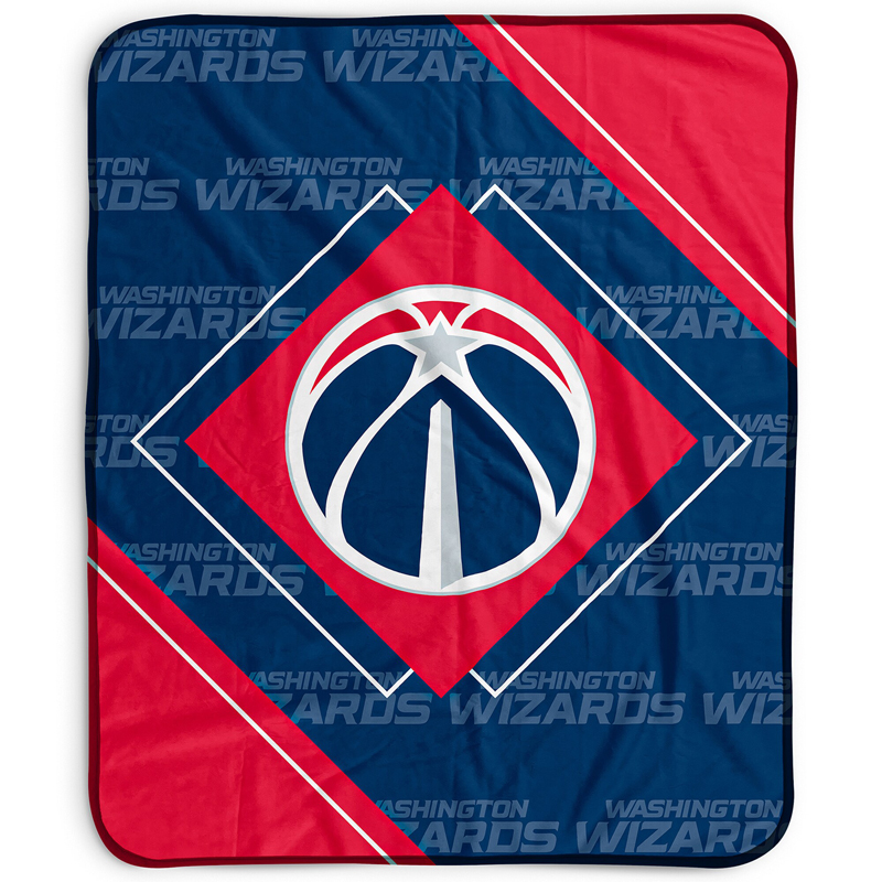 Washington Wizards Blanket Sherpa Blanket Throw Blanket