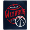 Washington Wizards Blankets FLeece Blanket Throw Blanket washington wizards blankets fleece blanket throw blanket v15
