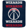 Washington Wizards Blankets Sherpa Blanket Throw Blanket washington wizards blankets sherpa blanket throw blanket v9