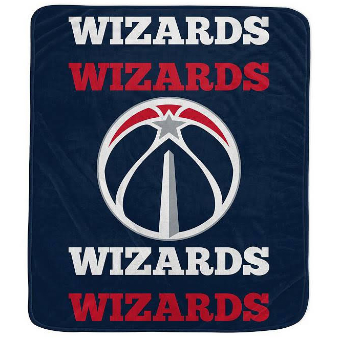 Washington Wizards Blankets Sherpa Blanket Throw Blanket