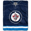 Winnipeg Jets Blankets Sherpa Blanket Throw Blanket winnipeg jets blankets sherpa blanket throw blanket v5