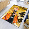 agatsuma zenitsu demon slayer area rug demon slayer carpet bedroom area rug outdoor rug v403