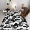 bape area rug bape carpet bathroom rug indoor rugs v81