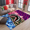 bape area rug bape carpet bedroom rug indoor outdoor rugs v1